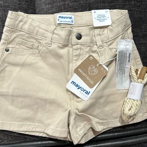 Mayoral shorts and belt